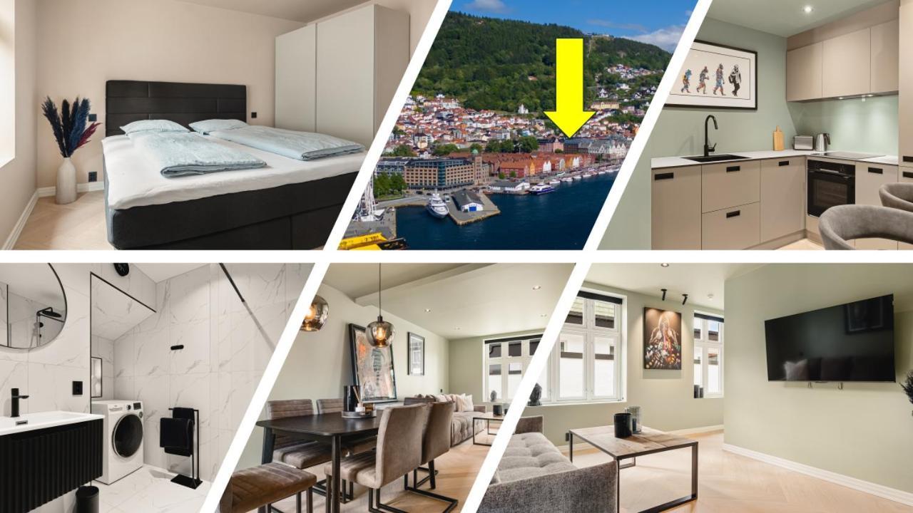 Bryggen // Floyen Living Daire Bergen Dış mekan fotoğraf